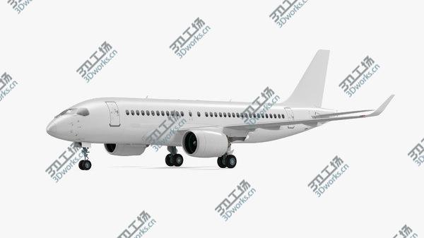 images/goods_img/20210312/3D Airbus A220 100 Detailed Interior Generic/2.jpg